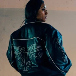 Grimey Chaqueta Fire Route Pu Leather - Black - Spring 23 Online