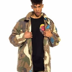 Grimey Chaqueta Glorified Field - Camo - Spring 22 Hot