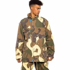 Grimey Chaqueta Glorified Field - Camo - Spring 22 Hot