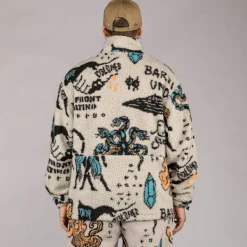 Grimey Chaqueta Lost Boys Sherpa - Cream - Winter 22 Hot