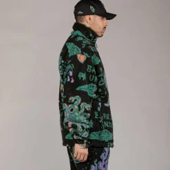 Grimey Chaqueta Lost Boys Sherpa - Black - Winter 22 Store