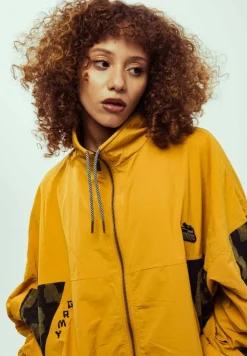 Grimey Chaqueta Lucky Dragon - Mustard - Ss24 Outlet