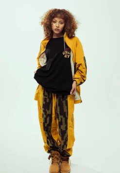 Grimey Chaqueta Lucky Dragon - Mustard - Ss24 Outlet
