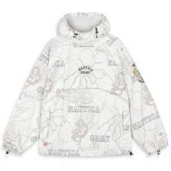 Grimey Chaqueta Mighty Harmonist Nautica X Grmy - White - Ss24 Shop