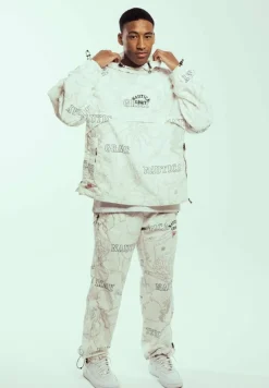 Grimey Chaqueta Mighty Harmonist Nautica X Grmy - White - Ss24 Shop