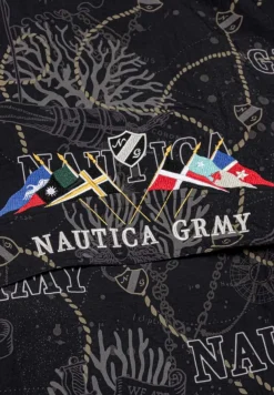 Grimey Chaqueta Mighty Harmonist Nautica X Grmy - Black - Ss24 Best