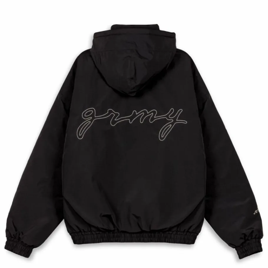Grimey Chaqueta The Strait Talk Pullover - Black - Fw23 Fashion