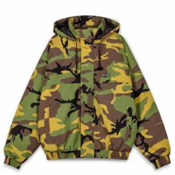 Grimey Chaqueta The Strait Talk All Over Print Camo Pullover - Camo - Fw23 Outlet