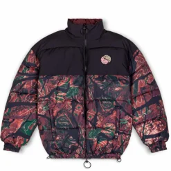 Grimey Chaqueta Puffy "Snipes X True Roots" - Brown - Fall 22 Clearance