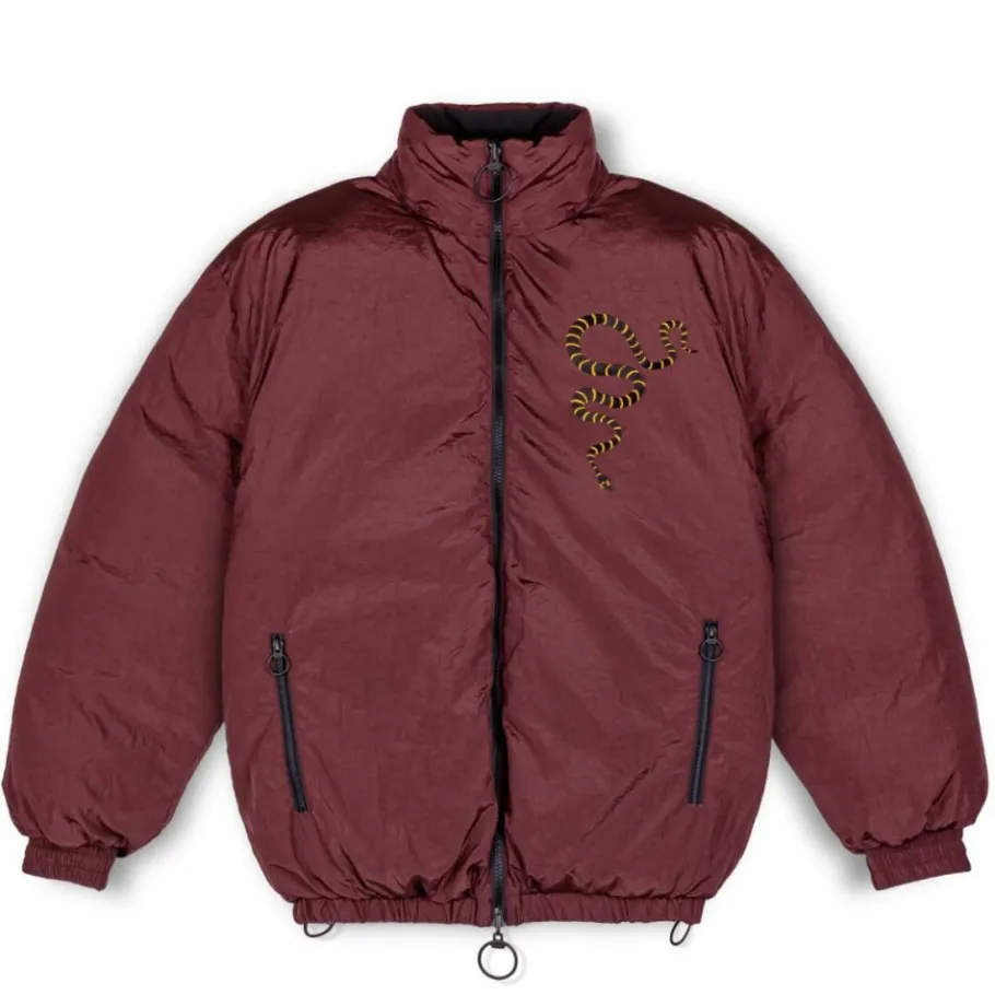 Grimey Chaqueta Puffy "Snipes X True Roots" - Brown - Fall 22 Clearance