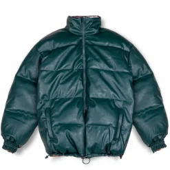 Grimey Chaqueta Puffy Reversible "West Bound" - Green - Fall 22 Flash Sale