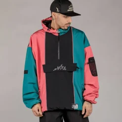 Grimey Chubasquero Snow Fox - Black - Winter 22 Cheap