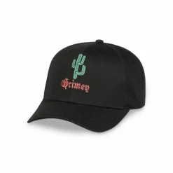 Grimey Gorra Causing Panic The Pride Curved Visor - Black - Ss24 New