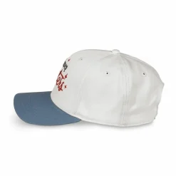 Grimey Gorra Causing Panic Los Nite Owls Curved Visor - White - Ss24 Store