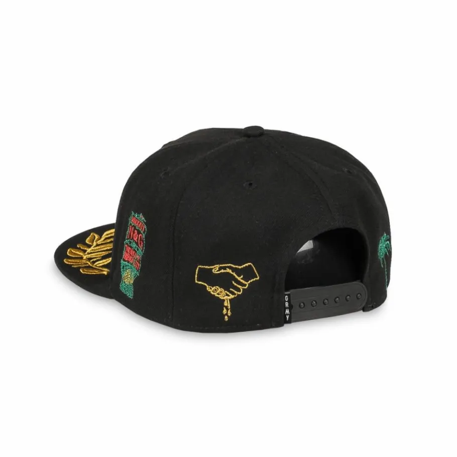 Grimey Gorra Mighty Harmonist Nautica X Grmy - Black - Ss24 Fashion