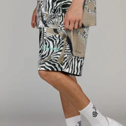Grimey Animal Satin Short - Copper - Summer 23 Store