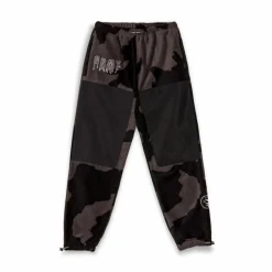 Grimey Back At You All Over Print Polar Fleece Track Pants - Black Best