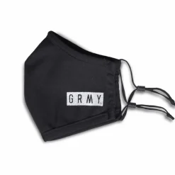 Grimey Box Logo Mask Silver Fw20 Black Flash Sale
