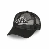 Grimey Burn In Flames Trucker Cap - Black - Ss24 Cheap