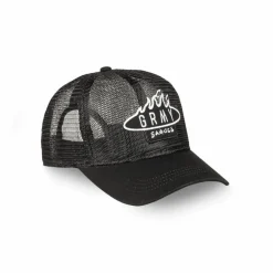 Grimey Burn In Flames Trucker Cap - Black - Ss24 Cheap