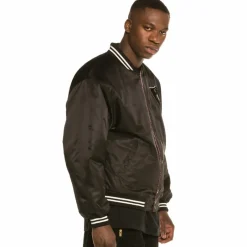 Grimey Call Of Yore Reversible Satin Jacket Fw20 Black Online