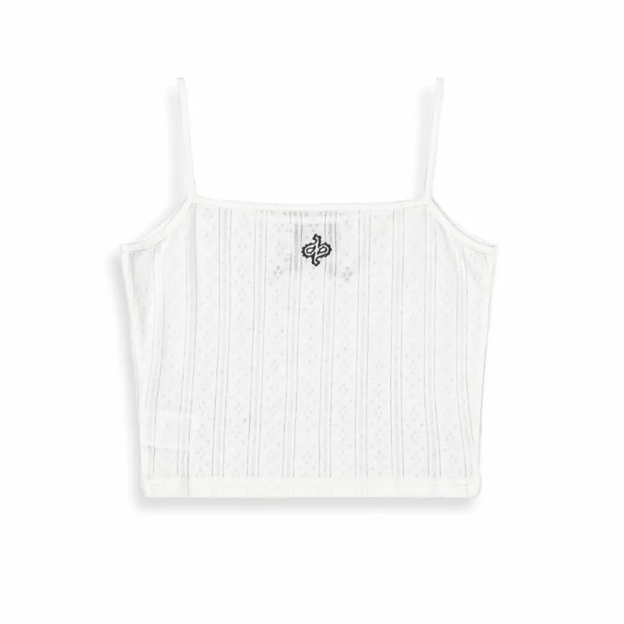 Grimey Causing Panic Girl Tank Top - White - Ss24 Cheap