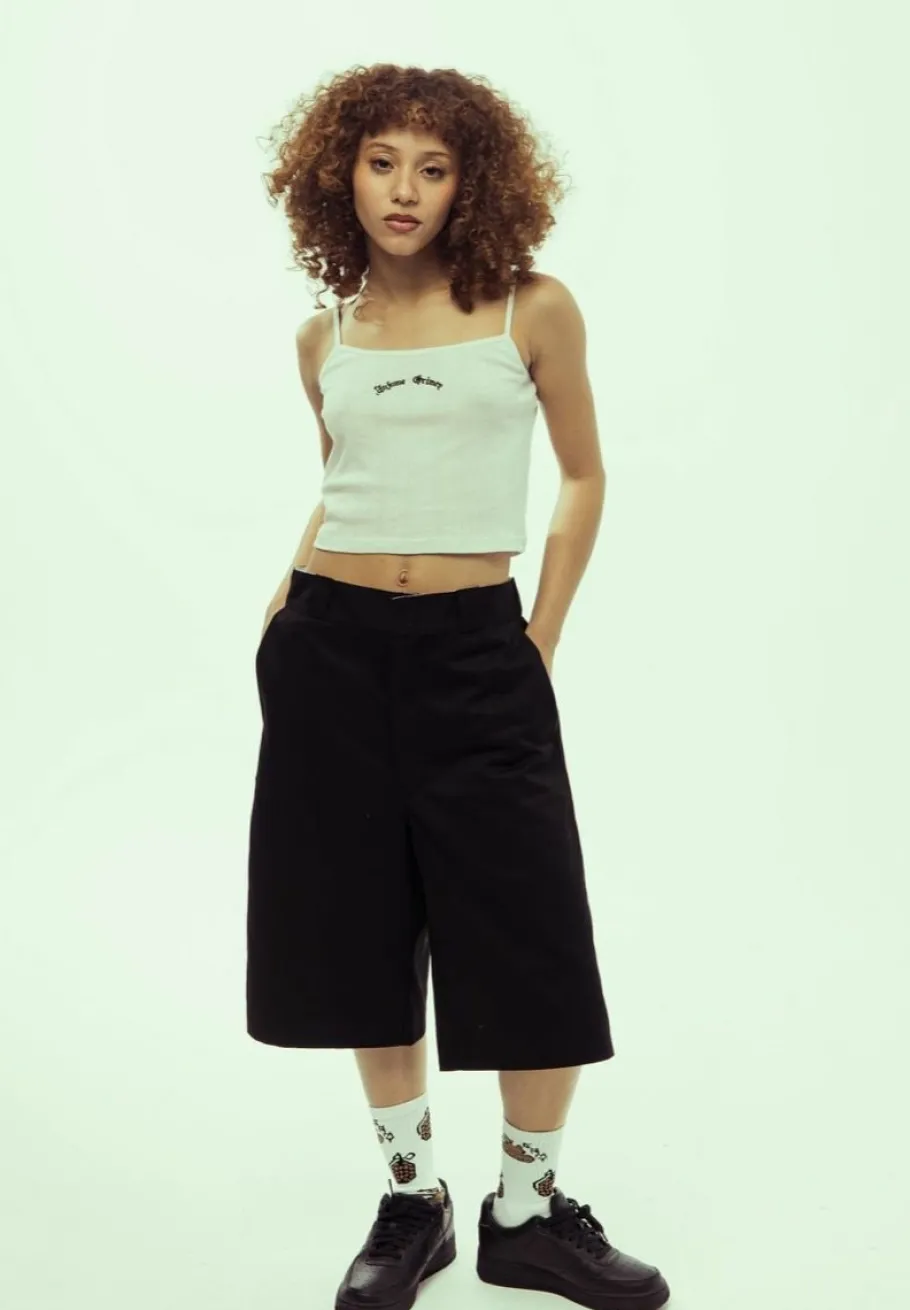 Grimey Causing Panic Girl Tank Top - White - Ss24 Cheap