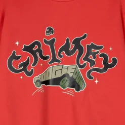 Grimey Causing Panic The Charleston Blvd Vintage Crewneck Red - Ss24 Cheap