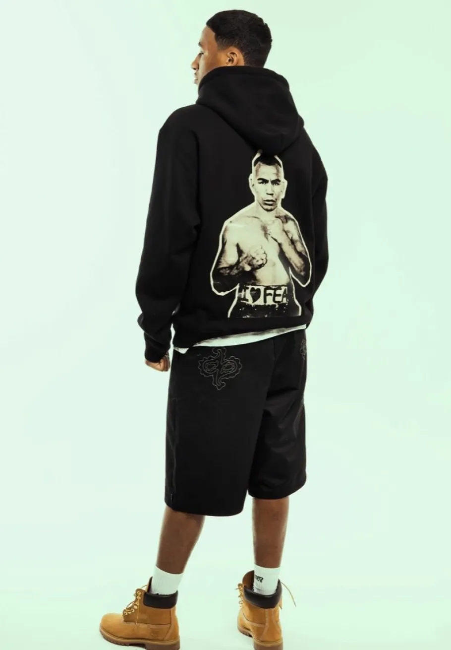 Grimey Causing Panic The Pride Vintage Hoodie Black - Ss24 Cheap