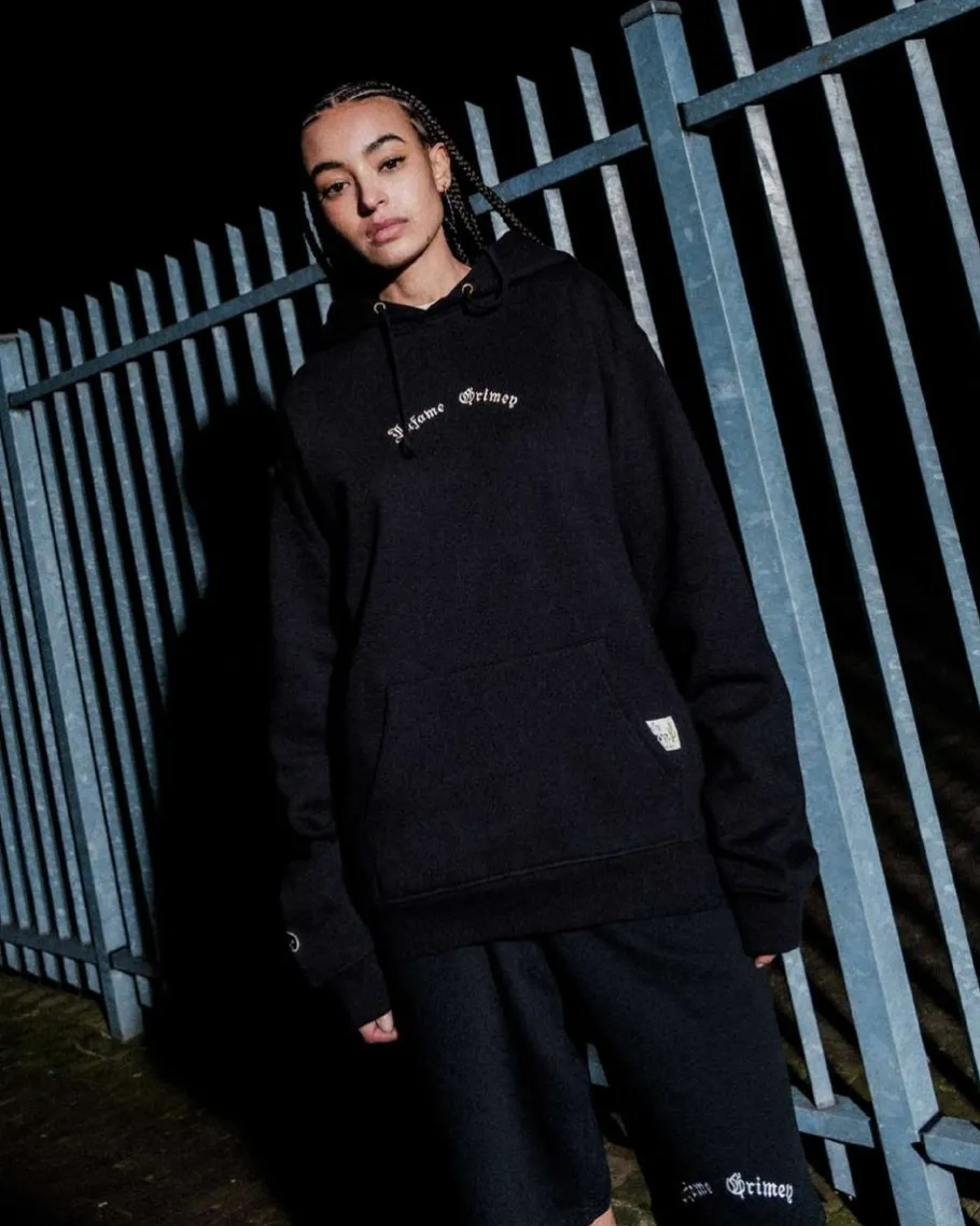 Grimey Causing Panic The Pride Vintage Hoodie Black - Ss24 Cheap