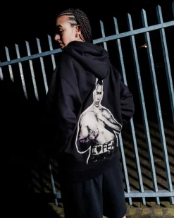 Grimey Causing Panic The Pride Vintage Hoodie Black - Ss24 Cheap