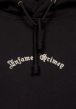 Grimey Causing Panic The Pride Vintage Hoodie Black - Ss24 Cheap