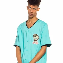 Grimey Day Dreamer Baseball Jersey - Blue- Spring 22 Cheap
