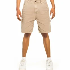 Grimey "Day Dreamer" Denim Shorts - Washed Sand - Spring 22 Best