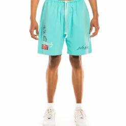 Grimey "Day Dreamer" Sweatshorts - Blue - Spring 22 Hot