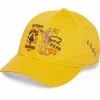 Grimey "Destroy All Fear" Curved Visor Cap - Yellow - Fall 21 Hot