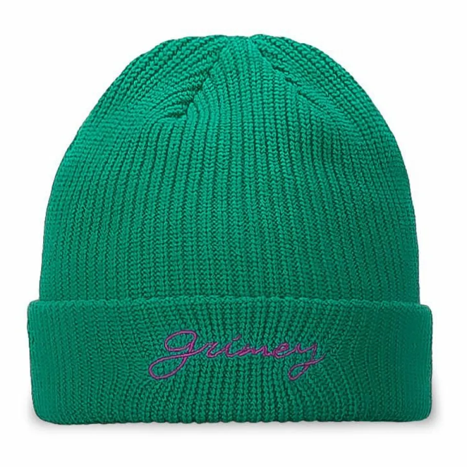 Grimey "Dust Storm" Beanie - Green - Fall 22 Clearance
