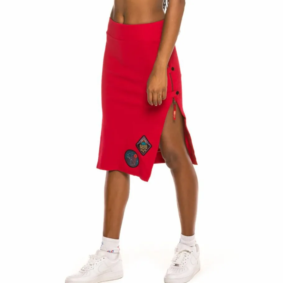 Grimey Engineering Skirt Fw19 Wine Clearance