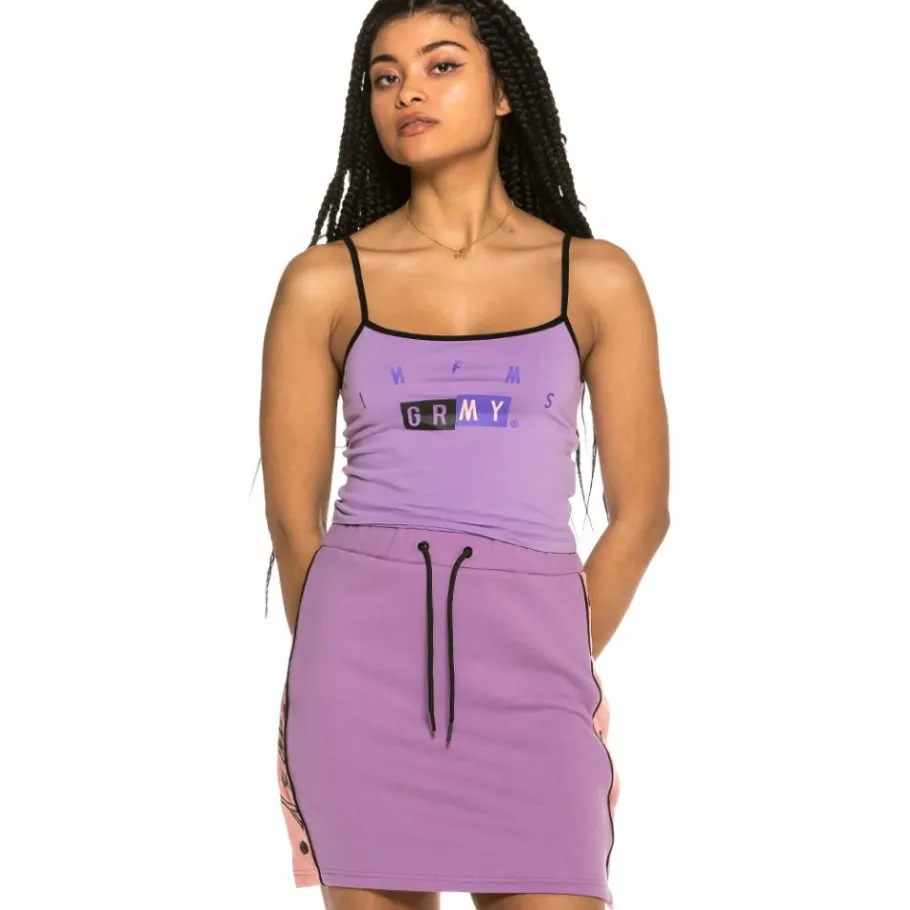 Grimey F.A.L.A. Girl Top Ss19 Purple Fashion