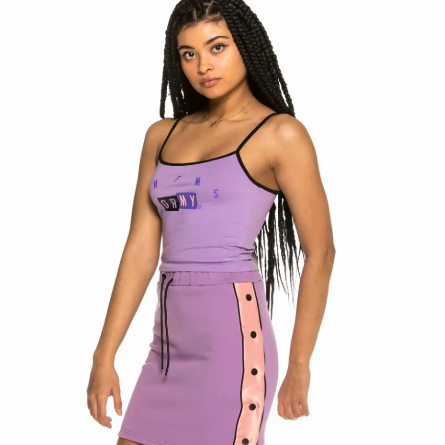 Grimey F.A.L.A. Girl Top Ss19 Purple Fashion