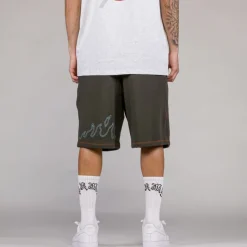 Grimey Fire Route Baggy Sweatshorts - Black - Spring 23 Outlet