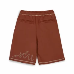 Grimey Fire Route Baggy Sweatshorts - Brown - Spring 23 Sale