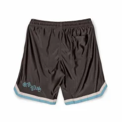 Grimey Fire Route Basket Shorts - Black - Spring 23 Cheap