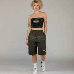 Grimey Fire Route Girl Tube Top - Black - Spring 23 Store