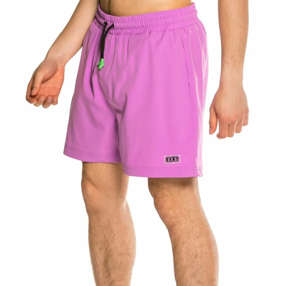 Grimey "Frenzy " Swimming Short - Purple - Summer 21 Best Sale