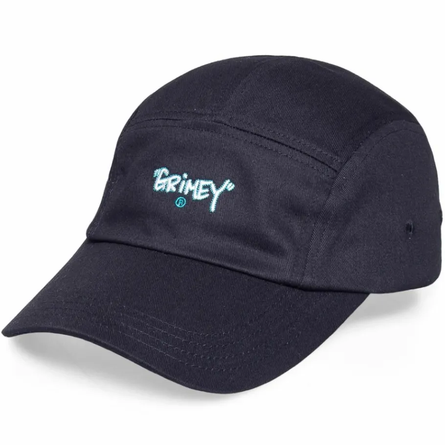 Grimey "Gem Cutting" 5 Panels Cap - Black - Fall 21 Discount