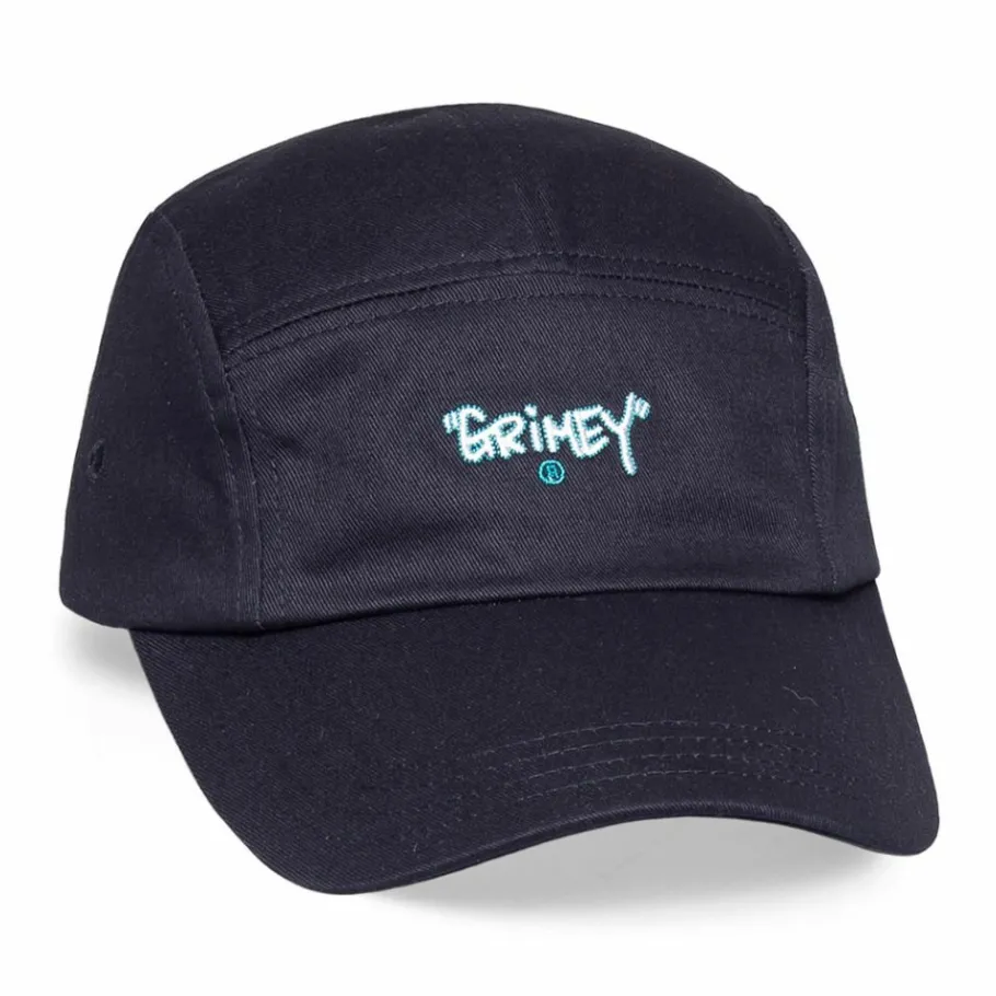 Grimey "Gem Cutting" 5 Panels Cap - Black - Fall 21 Discount