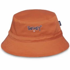 Grimey "Gem Cutting" Bucket Hat - Brick - Fall 21 Sale