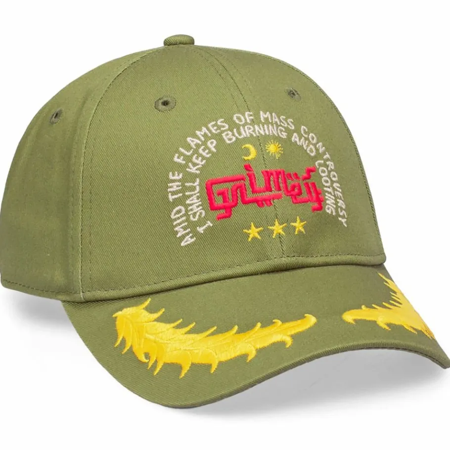 Grimey "Glorified" Curved Visor Cap - Green - Spring 22 Store