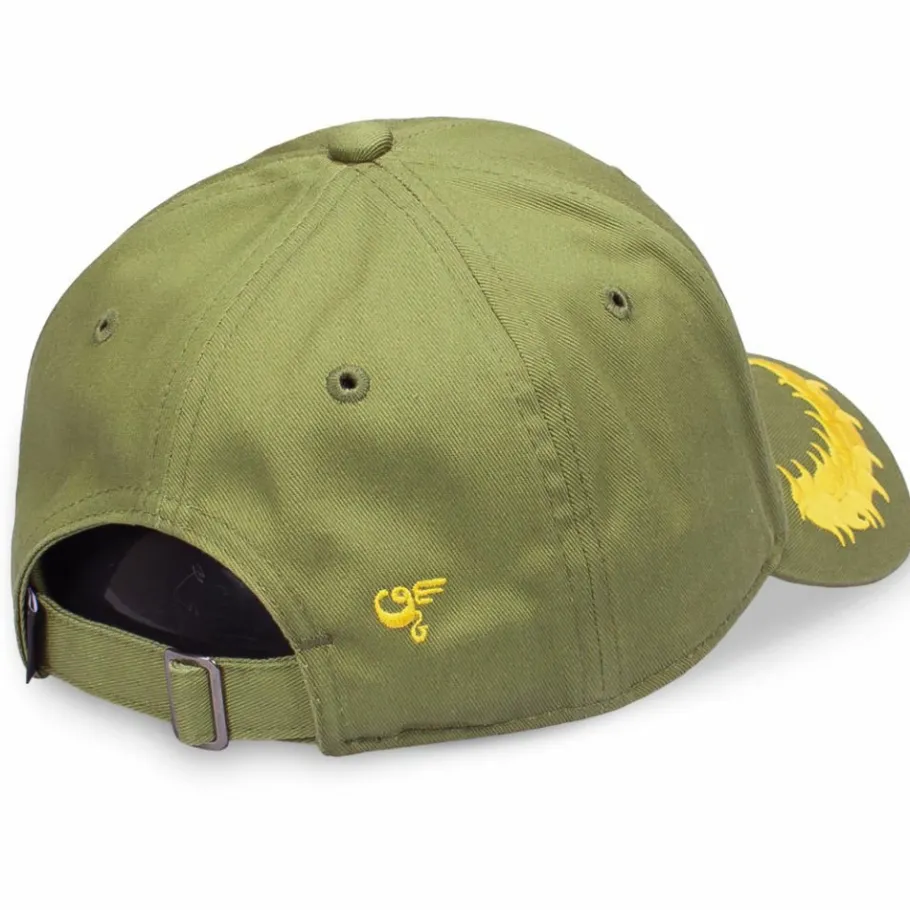 Grimey "Glorified" Curved Visor Cap - Green - Spring 22 Store
